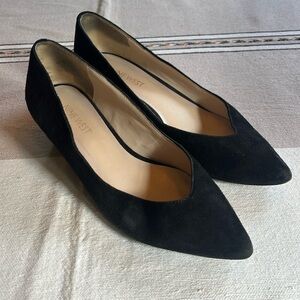 Nine West black suede shoes, 6,5